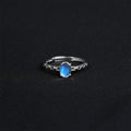 Moonstone Braid Ring